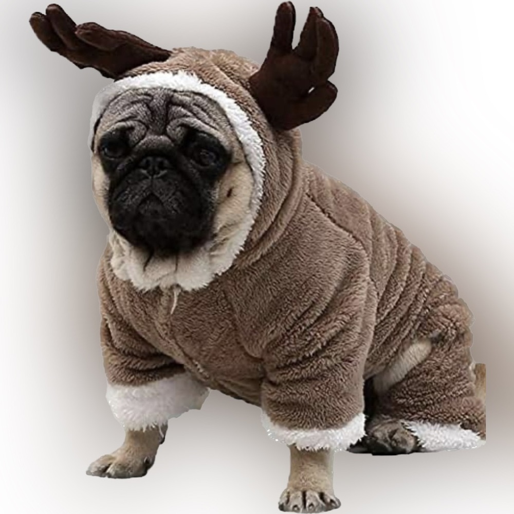 Reindeer / Elk Pet Costume NIP